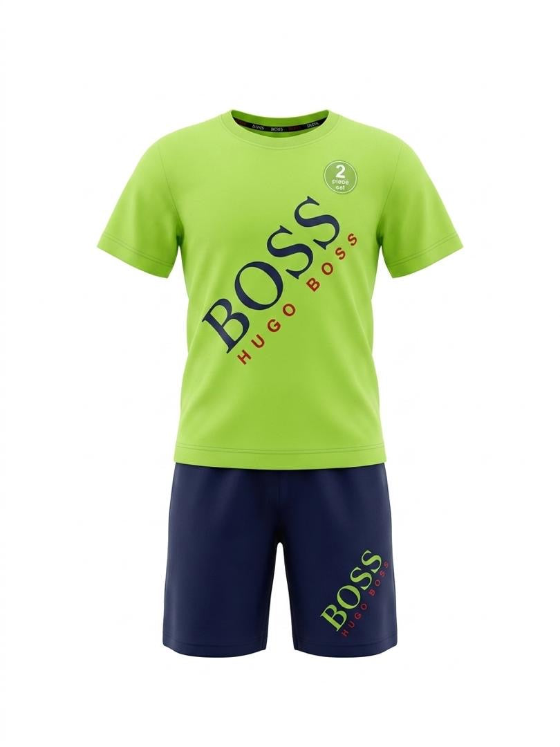 Ensemble Hugo Boss Garçon T-shirt + Short — 4-12 ans