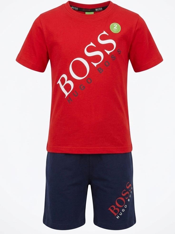 Ensemble Hugo Boss Garçon T-shirt + Short — 4-12 ans