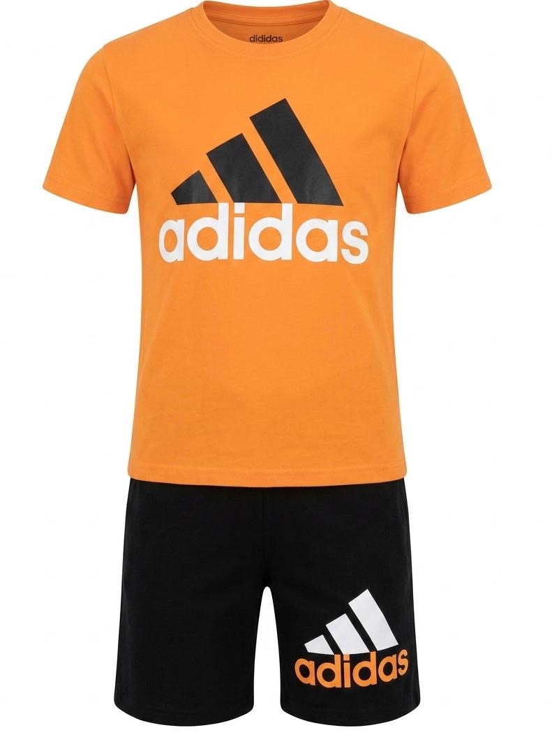 Ensemble Adidas Big Logo Garçon T-shirt + Short — 4-12 ans
