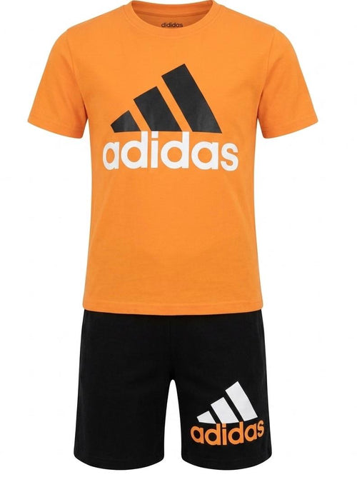 Ensemble Adidas Big Logo Garçon T-shirt + Short — 4-12 ans