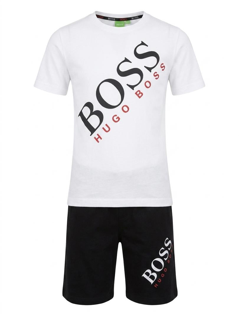 Ensemble Hugo Boss Garçon T-shirt + Short — 4-12 ans