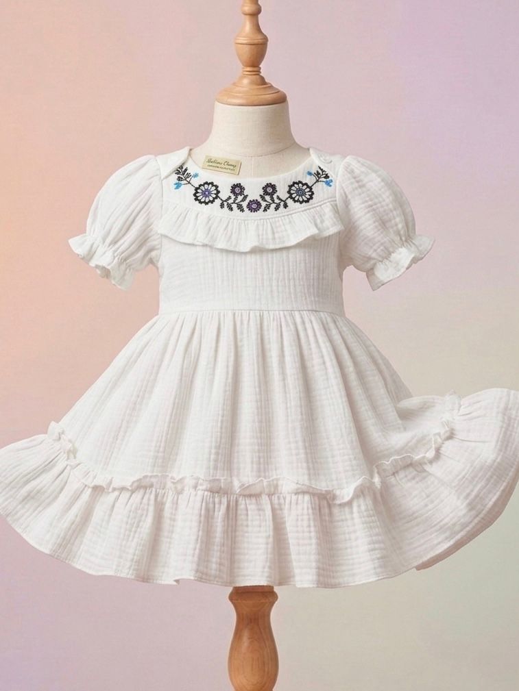 Robe Bohème Brodée