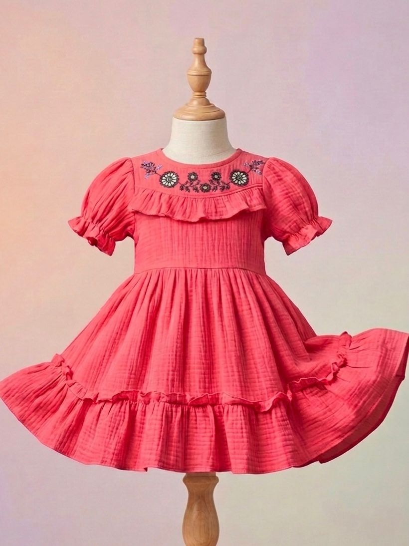 Robe Bohème Brodée