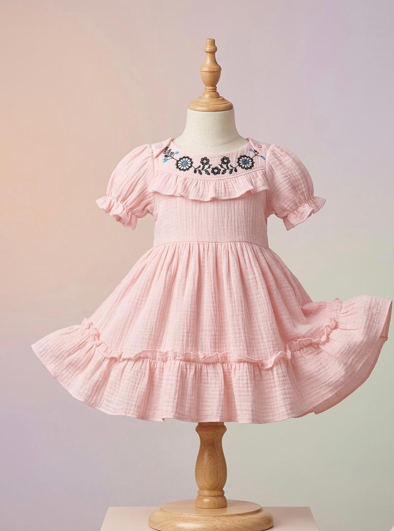 Robe Bohème Brodée
