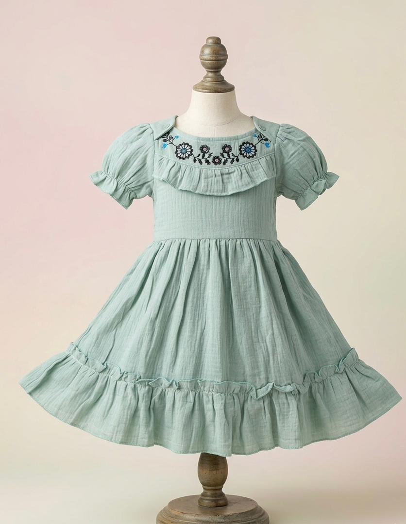 Robe Bohème Brodée