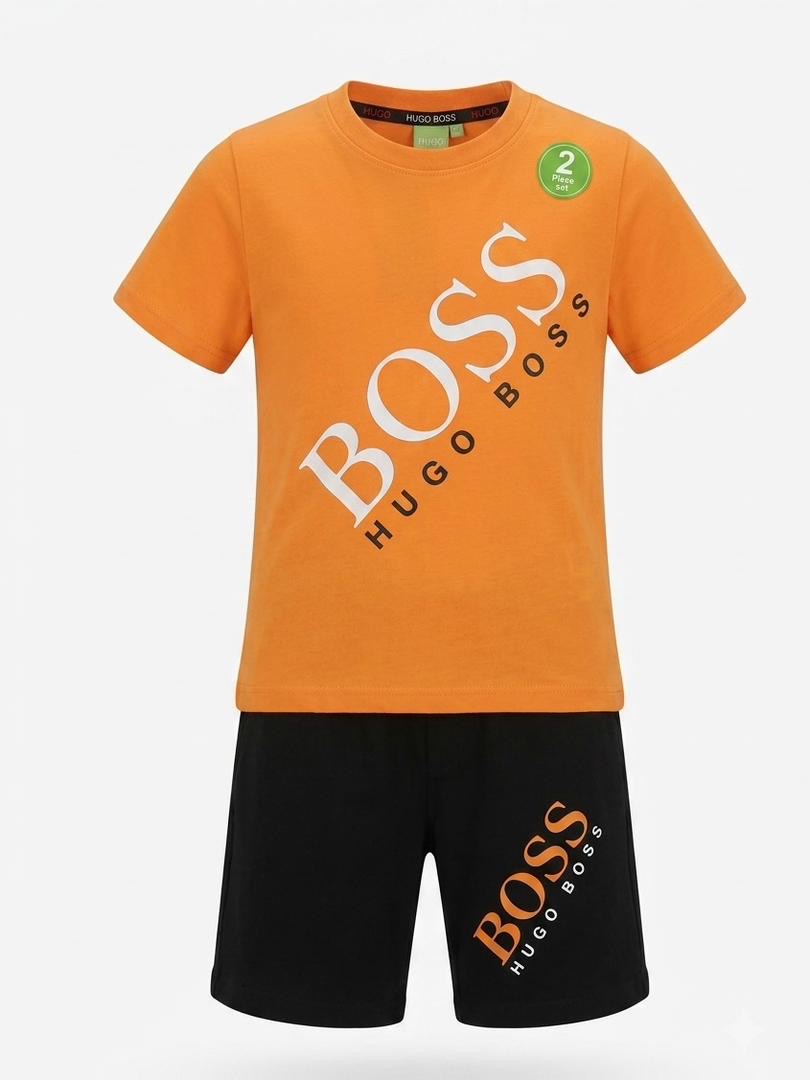 Ensemble Hugo Boss Garçon T-shirt + Short — 4-12 ans